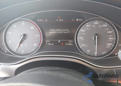 2015 Audi S7 4.0T z USA, uszkodzony, nr VIN WAUW2BFCXFN015793